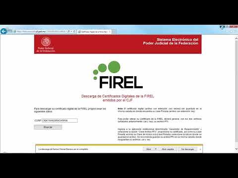 ¿Cómo descargar la FIREL?