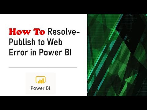 Contact Your Admin to Enable Embed Code Creation Power BI