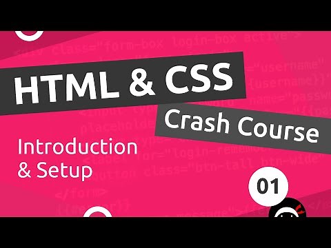 HTML & CSS Crash Course Tutorial #1 - Introduction