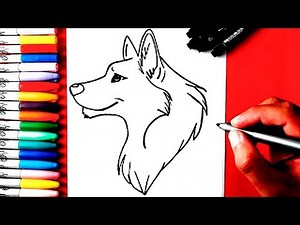 COMO DESENHAR UM LOBO