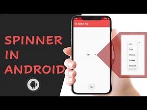 Spinner In Android | Android Studio Tutorial For Beginners