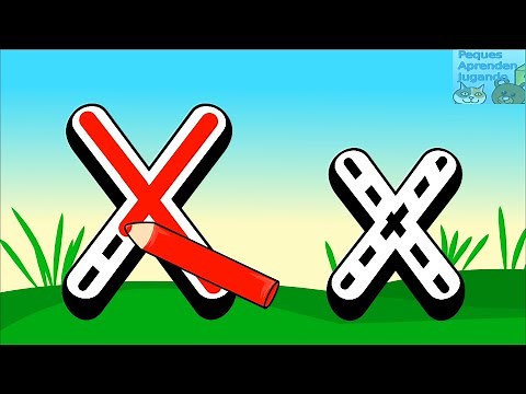 Palabras con X Aprender a leer sílabas XA, XE, XI, XO, XU Video de Peques Aprenden Jugando