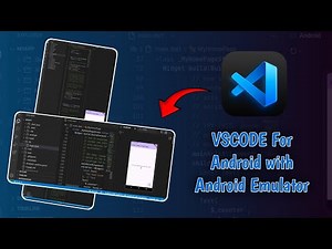 How to Run VSCode on Mobile with Android Emulator | SketchPro