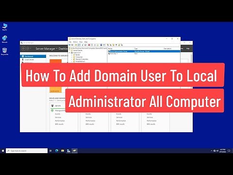 How To Add Domain User To Local Administrator All Computer In Windows Server 2022