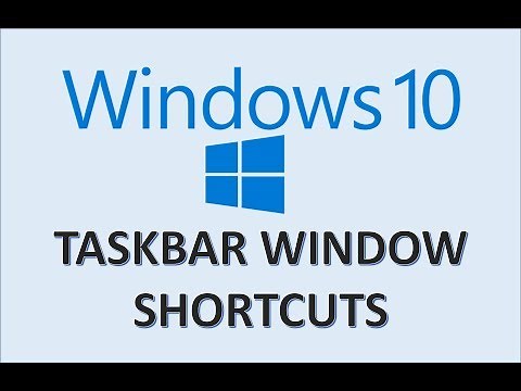 Windows 10 - Window Shortcuts & Taskbar Tutorial - How to Switch Between Active Applications on PC