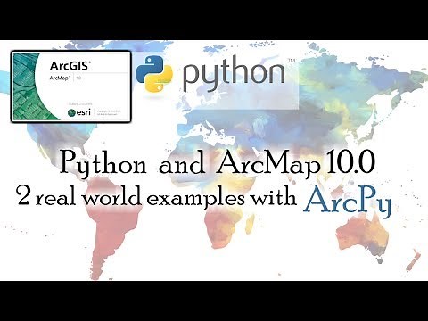 GIS Python: Count shape files and Select by Location (2 Real world ArcPy examples)