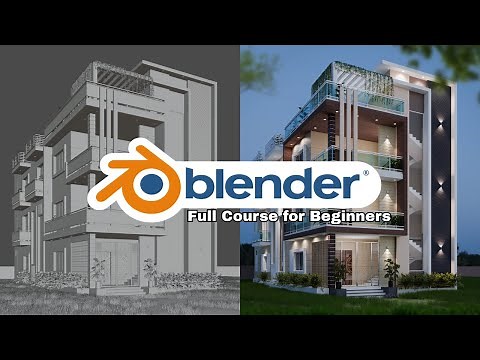 🌍 Learn Blender Fast | 13+ Hour Complete 3D Course (2025)