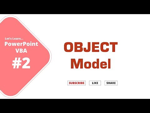 2.PowerPoint VBA Series - Object Model in VBA, Properties and Methods, Office Scripts, VBA Tutorial