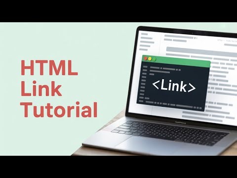 How to Add a Link in HTML | HTML Basics for Beginners | Complete HTML Tutorial