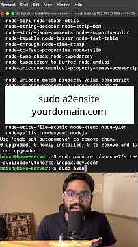 Secure Your Website with Apache & SSL in 60 Sec | Quick Dev Guide 🔒 #apache #https #coding #ssl