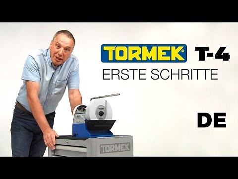 Tormek T-4 Schärfsystem: Erste Schritte mit Alan Holtham