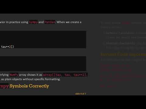 How to Use Sympy Symbols in Pandas Dataframe Values