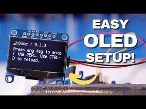 SSD1306 OLED Screen in CircuitPython: Step-by-Step Wiring & Programming Guide