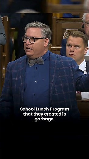 Today Conservative MP Clifford Small called the School Food Program “garbage”.