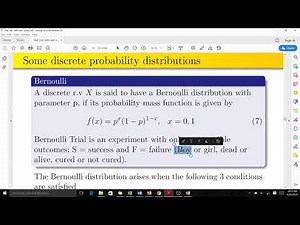 Bernoulli Distribution