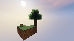 SkyBlock Map 1.13.2 / 1.12.2 for Minecraft (Survival island, Floating Island)