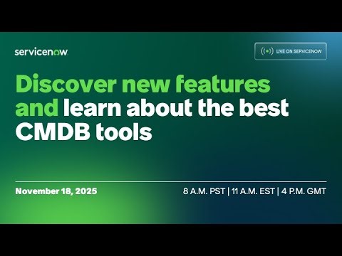 Discover new features and learn about the best CMDB tools