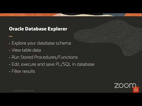 SQL and PL SQL Development with Visual Studio Code and Oracle Database