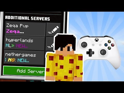 How to add Servers on Xbox! (Minecraft Bedrock)