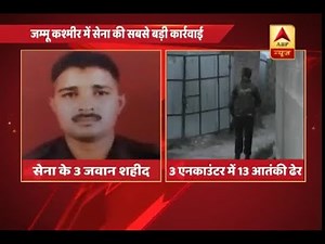 Jammu & Kashmir: 13 terrorists gunned down in separate encounters