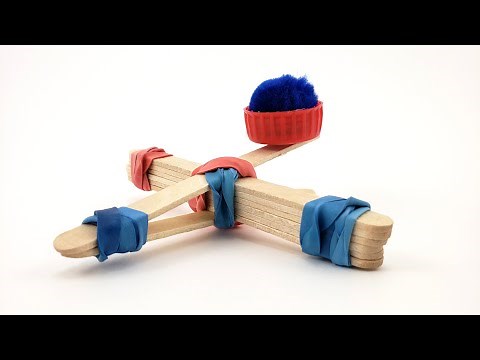 How to Make a Popsicle Stick Catapult | STEM Activity