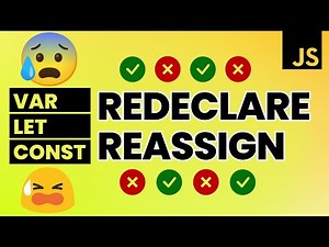 VAR vs LET vs CONST | JavaScript Variable Redeclare vs Reassign with Practical Examples
