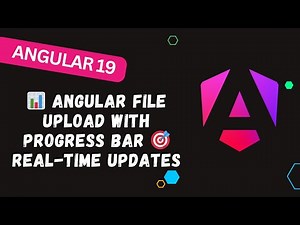 159. 📊 Angular File Upload with Progress Bar 🎯 Real-Time Updates & Event Handling Simplified!