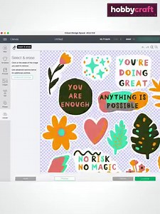 4.2K views · 32 reactions | Learn how to use your Cricut Maker and Explore Air 2 to create stickers for every project. There's no end to the projects stickers can be used on – from envelope seals and gift tag embellishments to decorating planners or notebooks! The possibilities are endless. Shop the Cricut Printable Sticker Paper online now: https://bit.ly/2QgDYNP #Hobbycraft #Cricut #CricutMade | Hobbycraft | Facebook