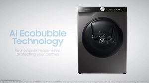 The Samsung Front Loading Washing Machine combines AI Ecobubble Technology for effective cleaning with Q-Drive's dynamic action, Hygiene Steam for bacteria removal, and Digital Inverter Technology for a quiet, energy-efficient wash. Visit your nearest Samsung-authorized outlet for purchase or click the link here- https://www.samsung.com/bd/washers-and-dryers/washing-machines/ww7300t-front-loading-washing-machine-9kg-platinumsilver-ww90t734dbxotl/ #Frontloading #Washingmachine #Samsung | Samsung