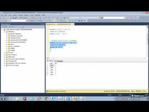 SQL Server - Queries - Group By Clause|| Bhaskar Jogi | Go Online Trainings | 90000 75637