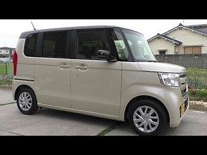 【新型N-BOX】プレミアムアイボリー・パール＆ブラウン G・L Honda SENSING 内外装レビュー