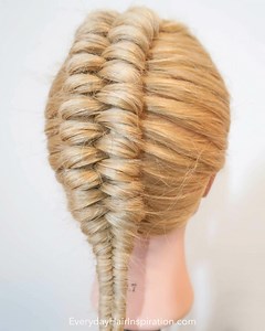 Single Dutch Infinity Braid Step By Step For Beginners - Everyday Hair inspiration