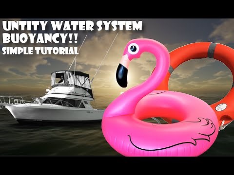 New Unity Water System Buoyancy Physics Tutorial(Unity 2022.2 HDRP 14)