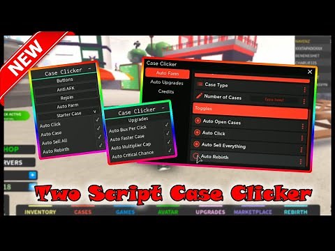 *Case Clicker Script* [OP] | Auto Farm, Anti AFK, Auto Case, Auto Sell, And More!!