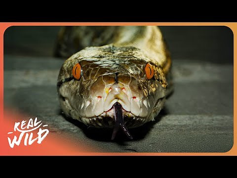 RETICULATED PYTHON VS KING COBRA | World's Deadliest Snakes | 4K