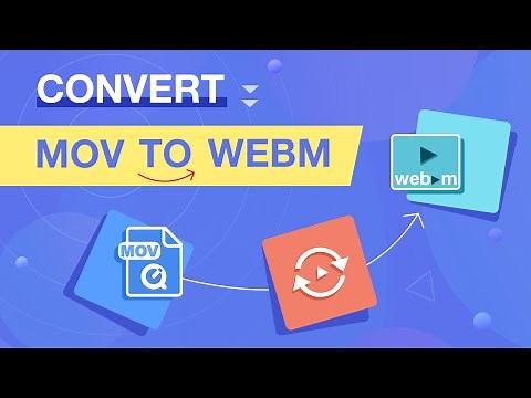 How to Convert MOV to WebM (with Alpha Transparency)