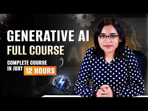 Generative AI Full Course 2026 FREE | Generative AI Full course for Beginners | Intellipaat