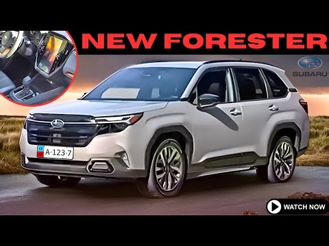 2025 Subaru Forester Redesign Unveiled | First Look, Interior & Exterior!