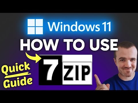 How to Use 7-Zip on Windows 11 (Step by Step) 2025