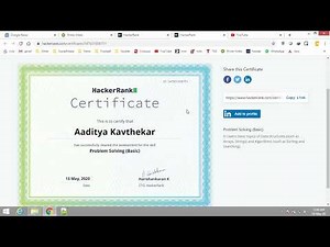 1 min || Easy Way || Where to find Skills Certification Tests on HackerRank?