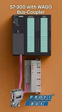 Lesson#31 How to Connect WAGO 750-333 Bus Coupler with Siemens S7-300 PLC via PROFIBUS | Guide