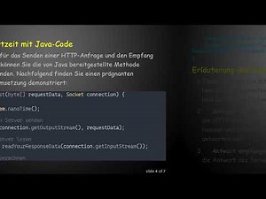 Messung der Antwortzeit einer HTTP-Anfrage mit Java-Socket