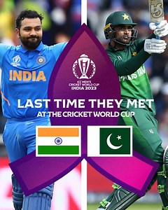 A Rohit Sharma masterclass 🙌 Throwback to when India and Pakistan faced each other at ICC Cricket World Cup 2019. | ICC - International Cricket Council