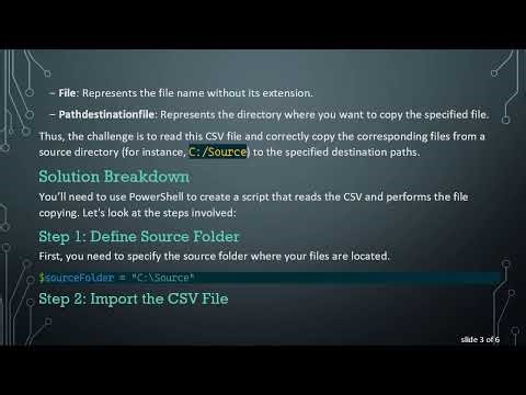 Mastering PowerShell: How to Copy Files from a Directory Using a CSV File
