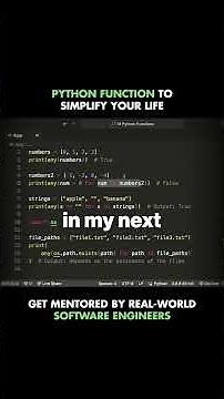 You need to learn this Python feature!