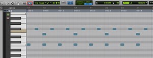 MIDIエディタでの打ち込み  ProTools の使い方