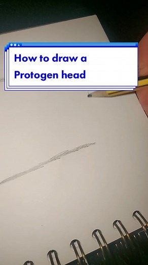 Guide on Drawing a Protogen Head