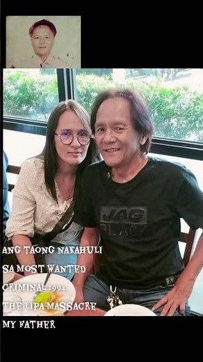 I'm the eldest daughter who caught the most wanted criminal 1994 the lipa massacre