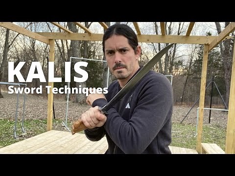 Short Sword Basic Fighting Techniques - Kali Escrima Arnis