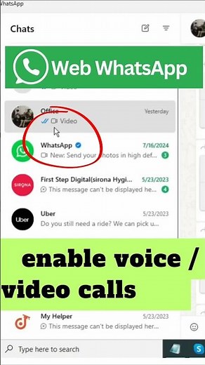 WhatsApp Web Voice and Video calls made easy!